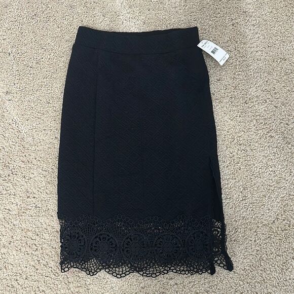 NWT Free People Black Story Teller Skirt - Picture 4 of 4